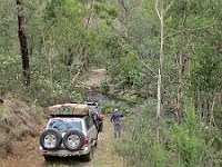 Neville checks out the Ingeegoodbee River crossing